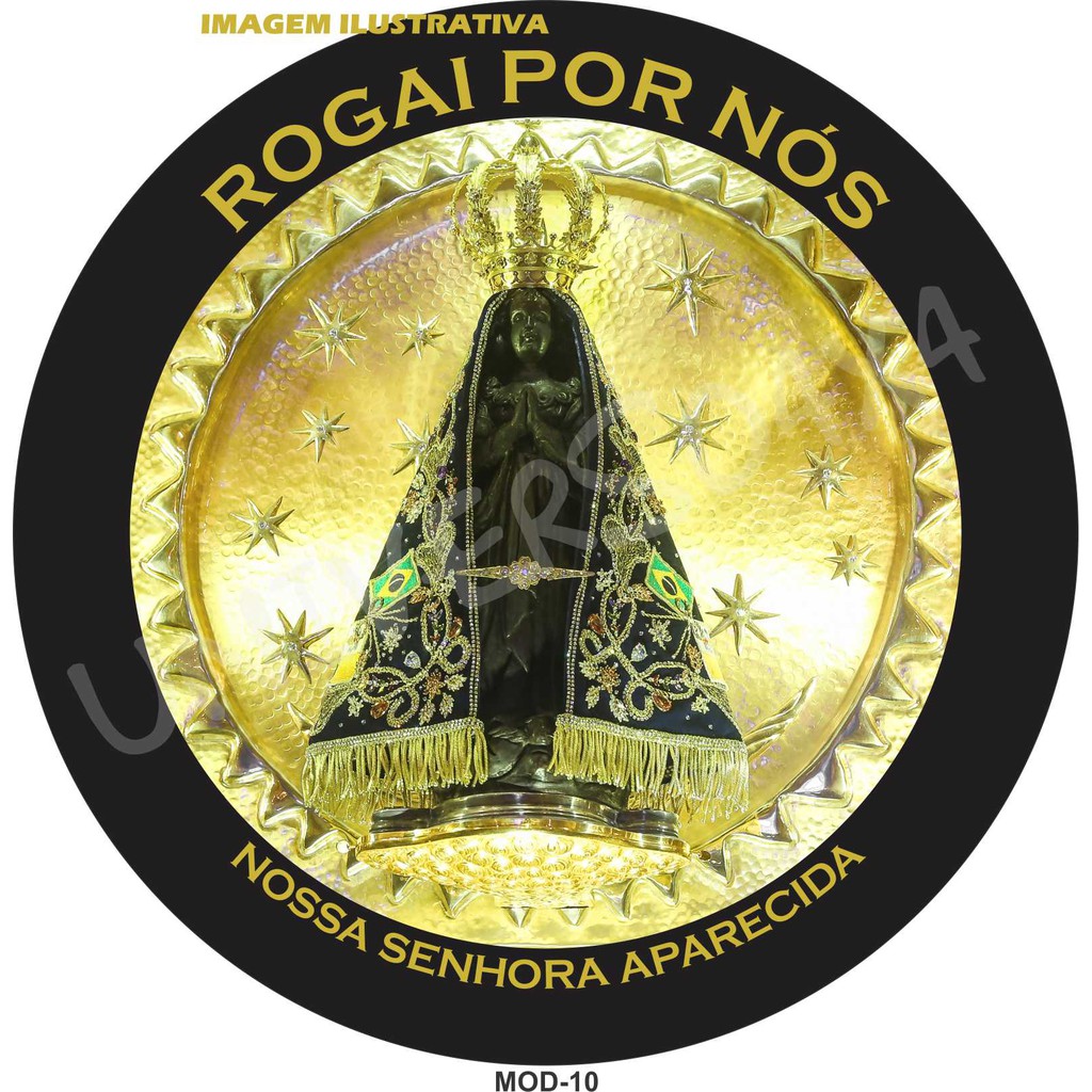 Capa Estepe Personalizada Ecosport Nossa Senhora Aparecida M10 Crossfox Aircross Tr4 Jimny Spin Jeep