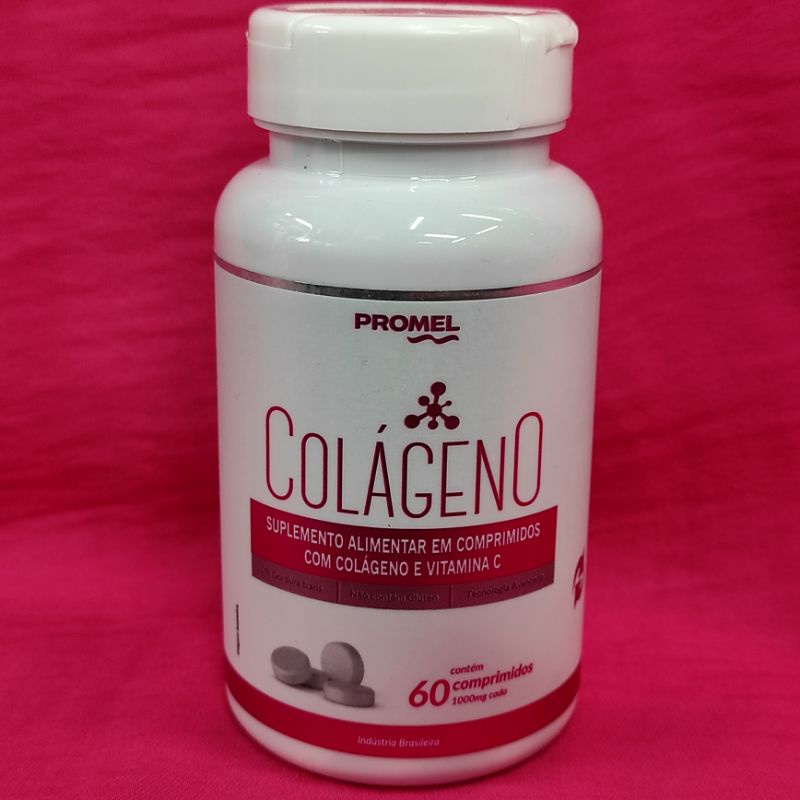 COLÁGENO com VITAMINA C 60 cápsulas 1000 mg (Promel) UNIDADE