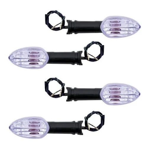 Jogo Completo Com 4 Pisca Fazer 250 / Factor 125 / Factor 150 2014 Até 2018 Lente Cristal em Oferta na Shopee