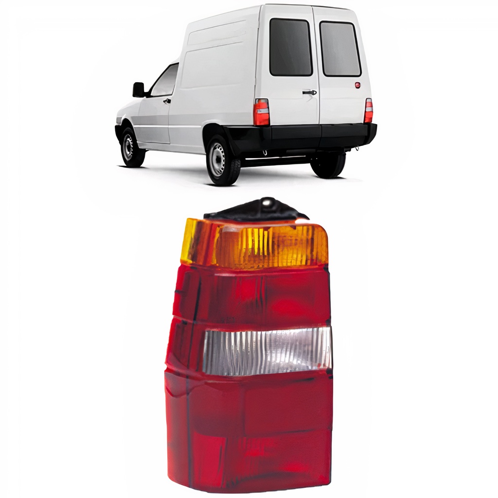 Lanterna Traseira Fiorino 1986 87 88 89 90 até 2013 TRI LE