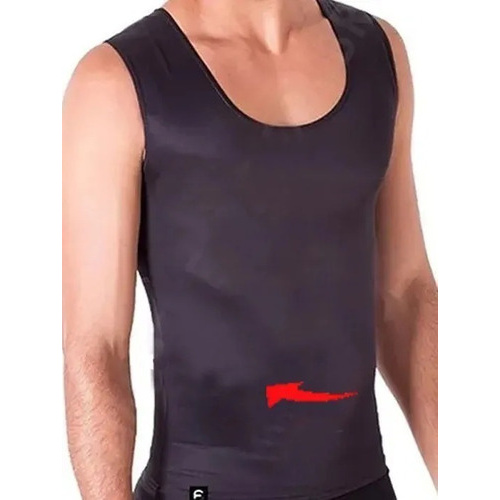 Cinta Modeladora Masculina Compressão Reduz Medida Regata em Oferta na Shopee