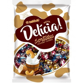 Bala Dura Delicia Sortidas 400g Berbau 7896379907179