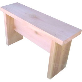 Banco Banquinho Acampamento ou Infantil Madeira Maciça 40x22x10 cm NeonX