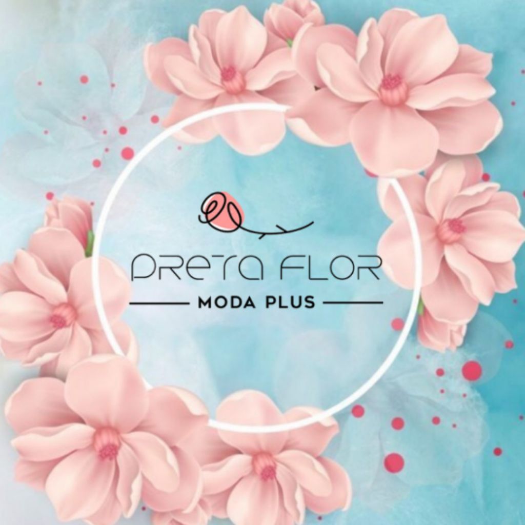 Preta Flor Moda Plus, Loja Online | Shopee Brasil