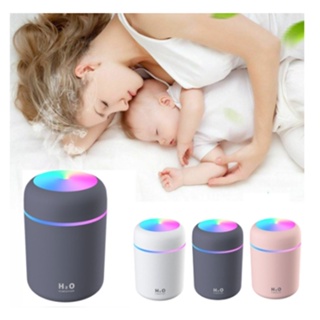 Difusor Umidificador De Ar Portátil Usb Ultrassônica 300ml  Aromaterapia 7 cores em Oferta na Shopee