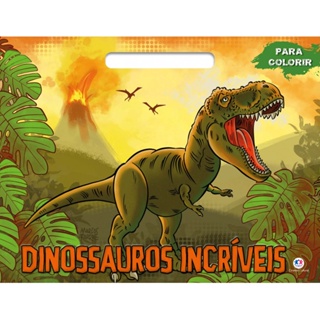 Livro - Dinossauros incríveis em Oferta na Shopee