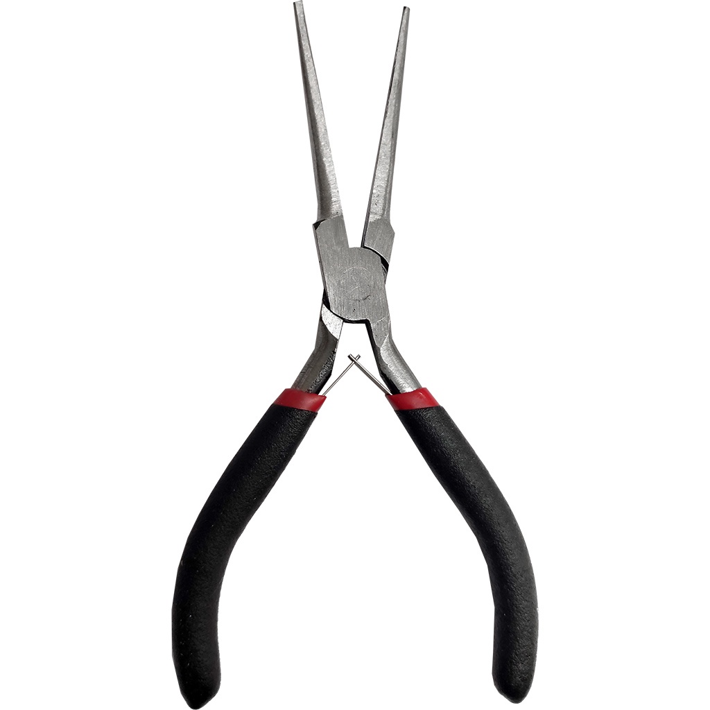 Alicate Pequeno Bico Meia Cana Longo Artesanato Bijuteria