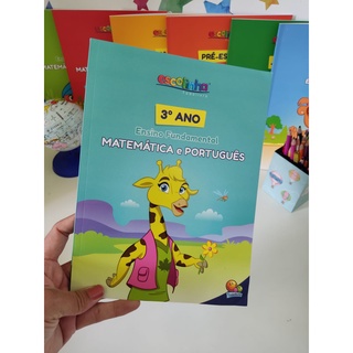 Livro 3º Ano - Matemática e Português (Escolinha Todolivro) Todolivro