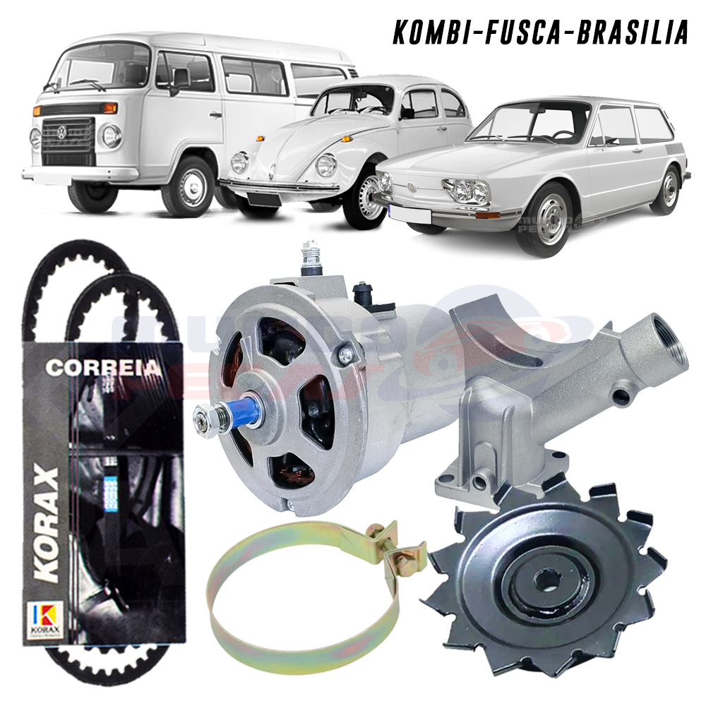 Alternador Fusca - Brasilia - Kombi 55 Ah - Modelo Bosch em Oferta na Shopee