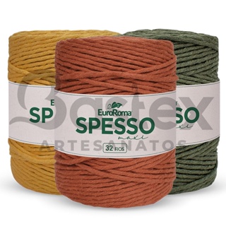 Barbante Spesso Maxi EuroRoma 32 Fios 1Kg em Oferta na Shopee
