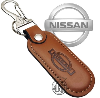 Chaveiro Couro Nissan Carro March Versa Kicks Sentra Universal