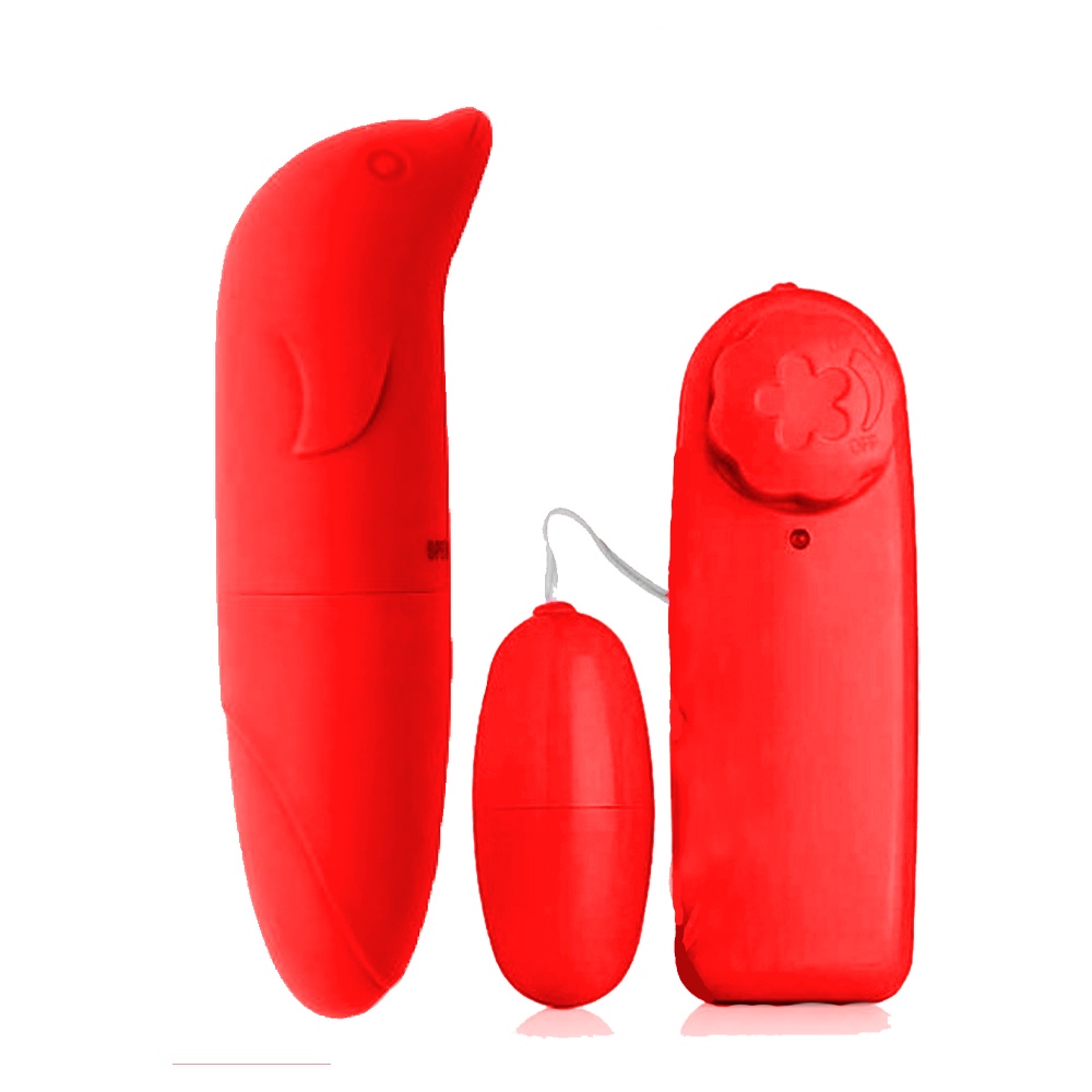 Kit Vibrador Feminino Ponto G Golfinho Vibrador Bullet Sex Shop Shopee Brasil 8051