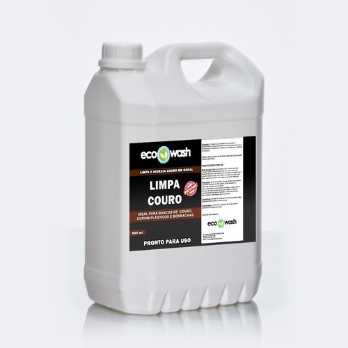 Super Limpa O Couro 5 Litros, Limpa Revitaliza Ecowash