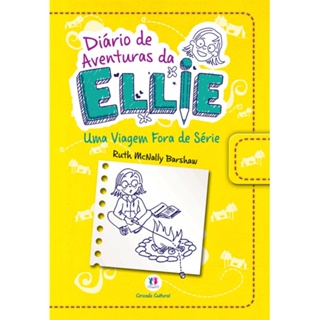 Livro - Diário de aventuras da Ellie - Uma viagem fora de série - Li - Capa comum em Oferta na Shopee