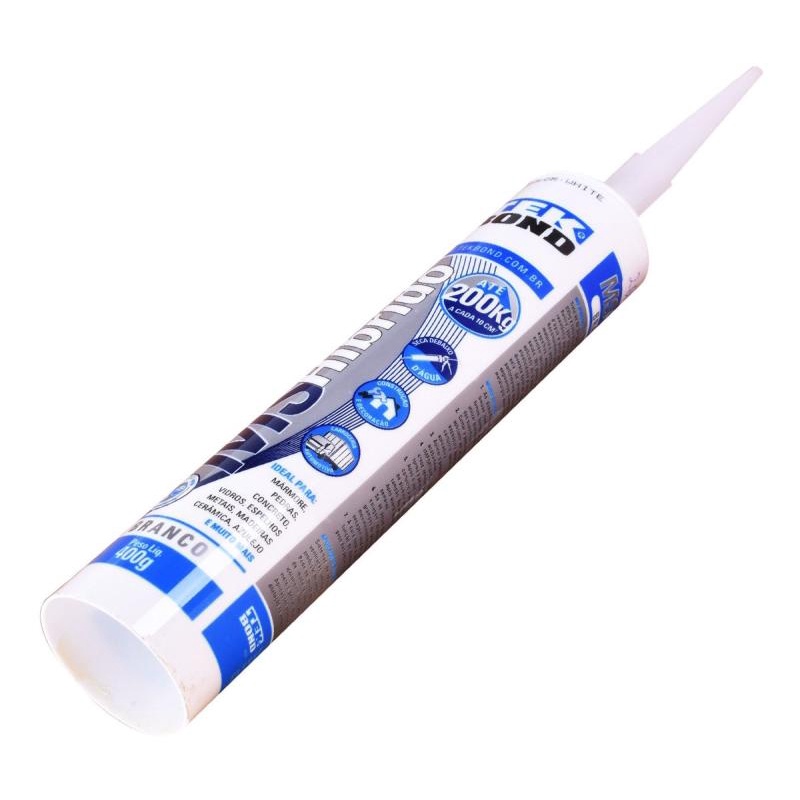 Adesivo Híbrido MS Profissional 400 GR Branco TEKBOND em Oferta na Shopee