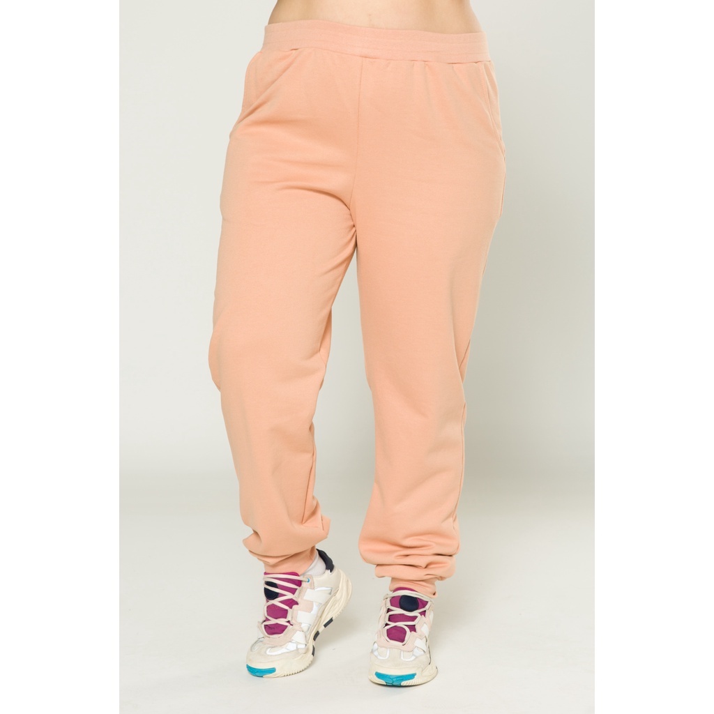 Calça Feminina de Moletom Lisa Plus Size