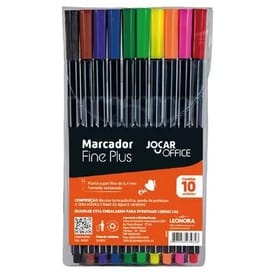 Caneta marcador Fine Plus Unidade Jocar Oficce em Oferta na Shopee