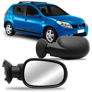 Par Retrovisor Logan Sandero 2007 2008 2009 2010 Fixo em Oferta na Shopee