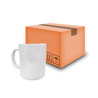 12 Canecas de Porcelana para Sublimação AAA 325ML Promocional . em Oferta na Shopee