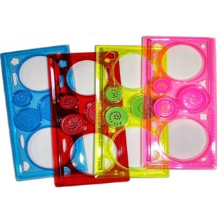 Régua Mágica Espirógrafo Mandala Seis Opções de Cores em Oferta na Shopee