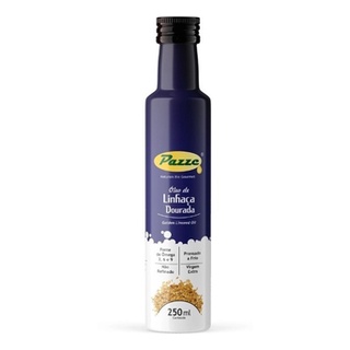Oleo De Linhaca Dourada Extra Virgem Vidro 250ml - Pazze