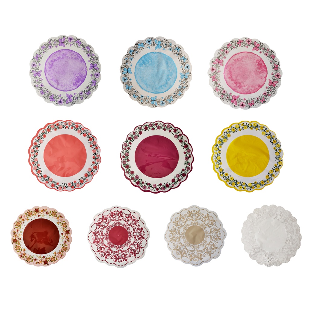 100 Fundos Para Cestas Estampados Coloridos 48cm em Oferta na Shopee