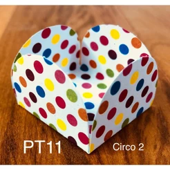50 forminhas 4 pétalas CIRCO 2 para doces, bombom de chocolate brigadeiros festas temáticas