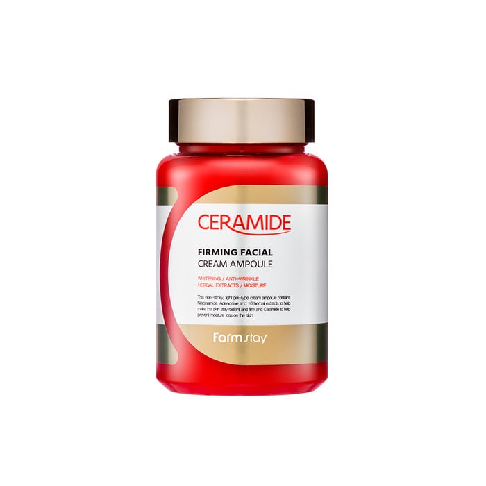 farmstay ceramide firming facial cream ampoule 250ml