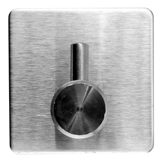 Gancho Adesivo Metal Parede 5kg 4,5 x 4,5 x 3 cm CK3509 Clink
