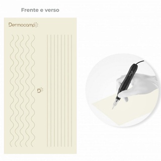 Pele Artificial Dermocamp Com Desenho Treino  Mod 13 em Oferta na Shopee
