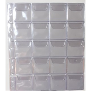 5 Folhas para Moedas 20 Bolsos Cabem Coin Holder nos bolsos em Oferta na Shopee