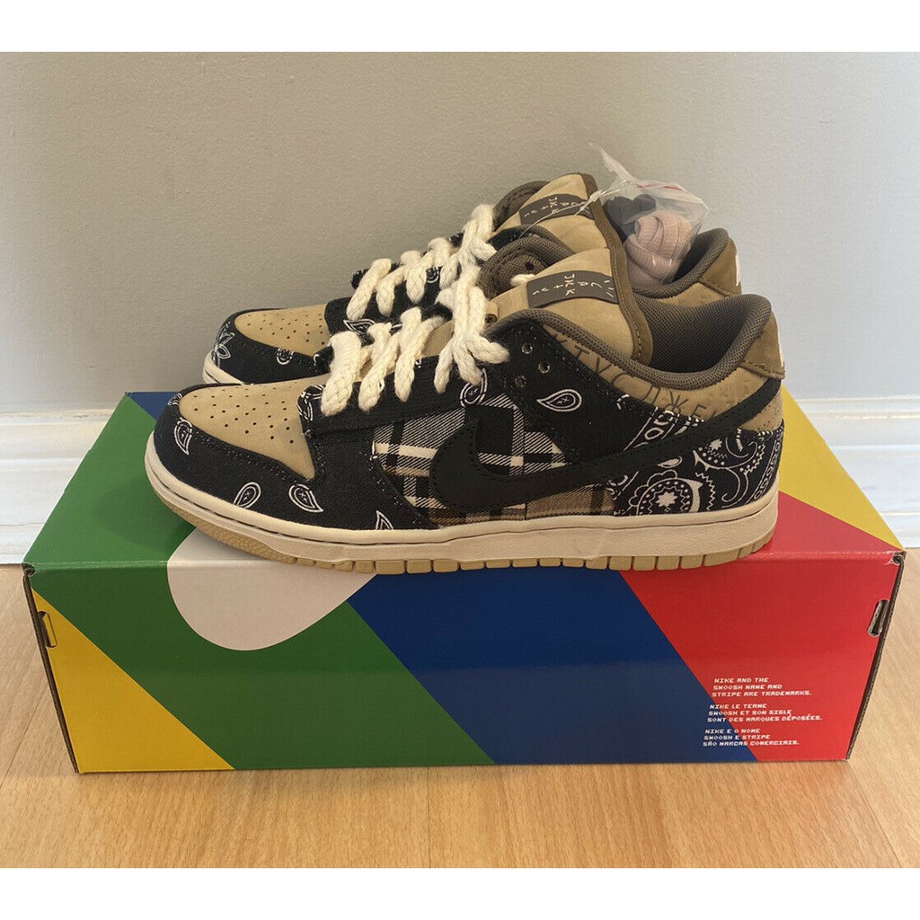 Travis scott sb dunk shoe box