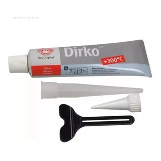 Cola Silicone Cinza Grey Motor Alta Temperatura Dirko Elring em Oferta na Shopee
