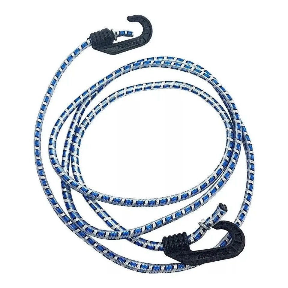 Elástico Extensor Bagageiro Corda 1,5m G/plast Mesclado 30un
