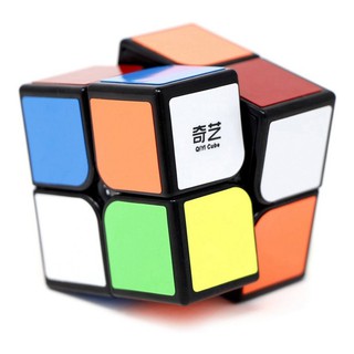 Cubo Mágico 2x2 Profissional Original QiDi QiYi Preto Speed Cube Lubrificado em Oferta na Shopee