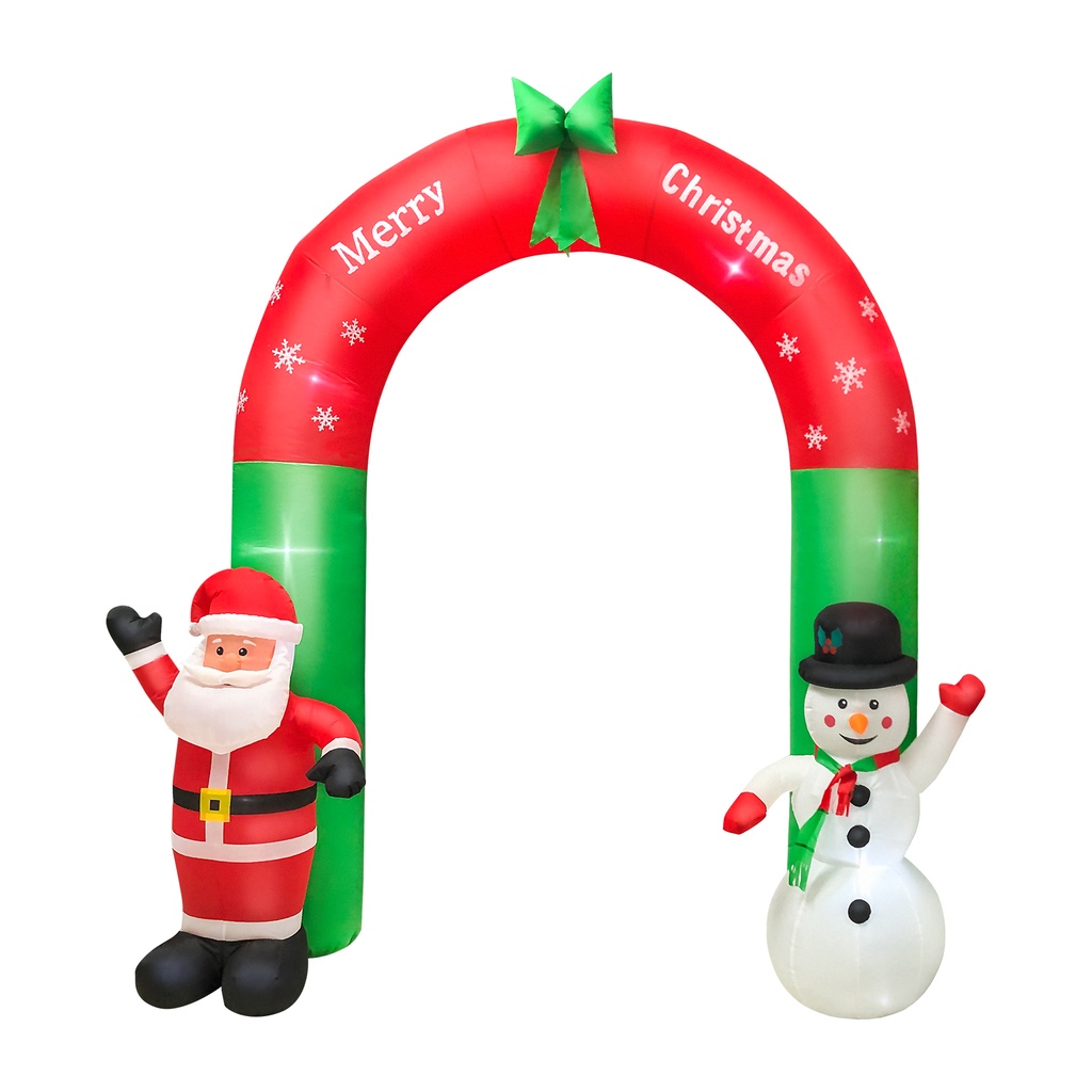 inflatable christmas arch decorations