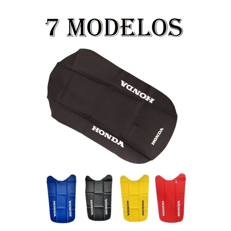 Capa Do Banco No Modelo Original Com Escrita Nx 150 / Nx 200 / Xr 200 / Xlr 125 - Cores
