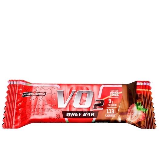 Barra de Proteína Vo2 Whey Bar - (1 Unidade de 30g) - IntegralMedica