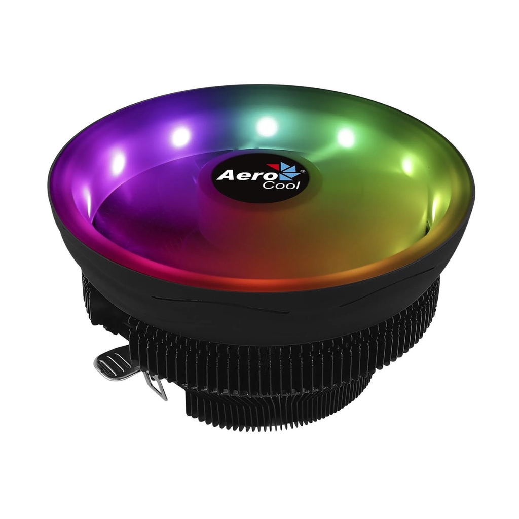 Cooler para Processador Core Plus ARGB AEROCOOL LGA 1151/1155/1156/775 AM4/AM3+/AM3/AM2+/AM2/FM2/FM1