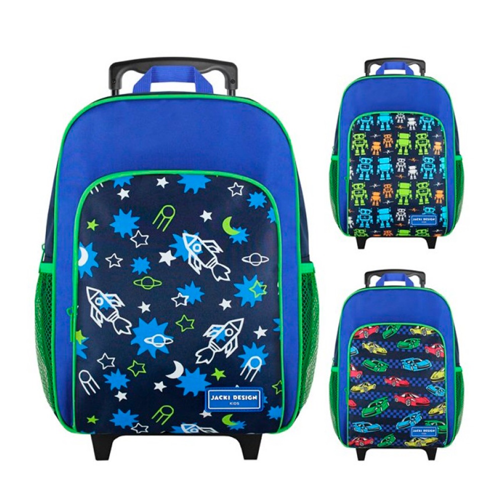Mochila de Rodinha Infantil Bolsa Escolar Masculina Menino Pequena ...