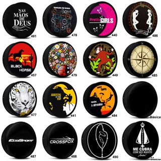 Capa Estepe Ford Ecosport Aro 15/16 Com Cabo De Aço Cadeado em Oferta na Shopee