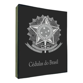 Album Fichário Grande Pasta Cédulas do Brasil 40mm 4 argolas Capa Dura em Oferta na Shopee