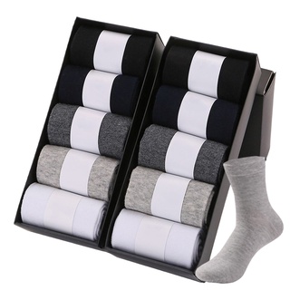Kit 5 pares Meia Social Masculina Sport fino conforto