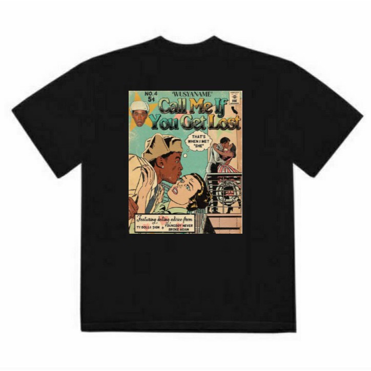 Camiseta Tyler the Creator Call me if you get lost HQ Wusyaname