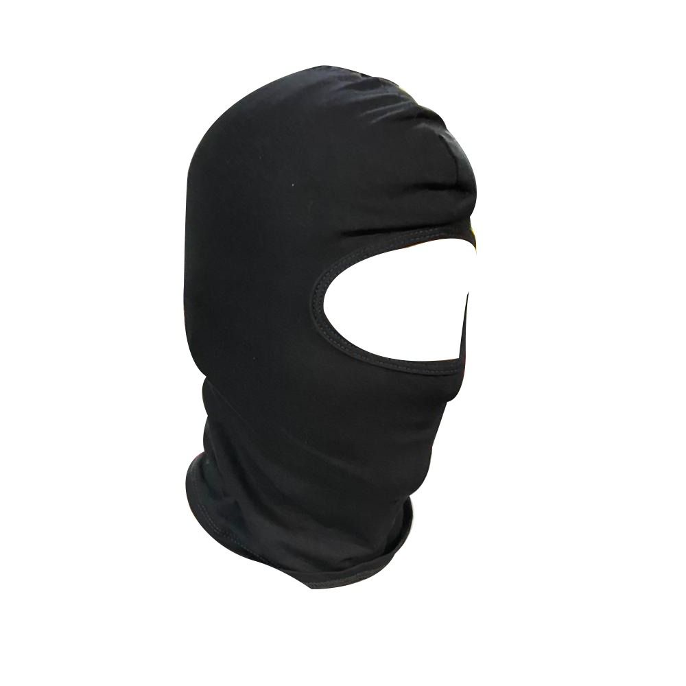 Touca Ninja Balaclava Motoqueiro Capuz Kart Inverno Lã Preta Tendencia Moda Unissex Home Mulher Tricot