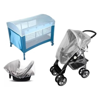 Mosquiteiro Tule P/ Carrinho/cadeirinha/berço/bebê Conforto em Oferta na Shopee