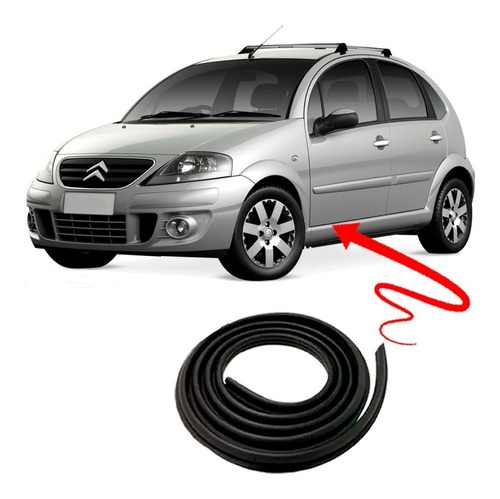 Borracha Vedação Porta Citroen C3 E Picasso Até 2012 em Oferta na Shopee