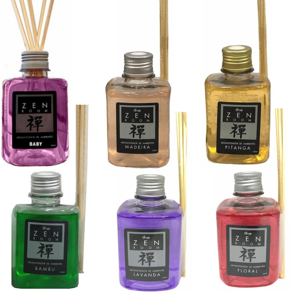 Difusor Ambiente Aromatizador Perfume - Escolha A Fragrância 240ml em Oferta na Shopee