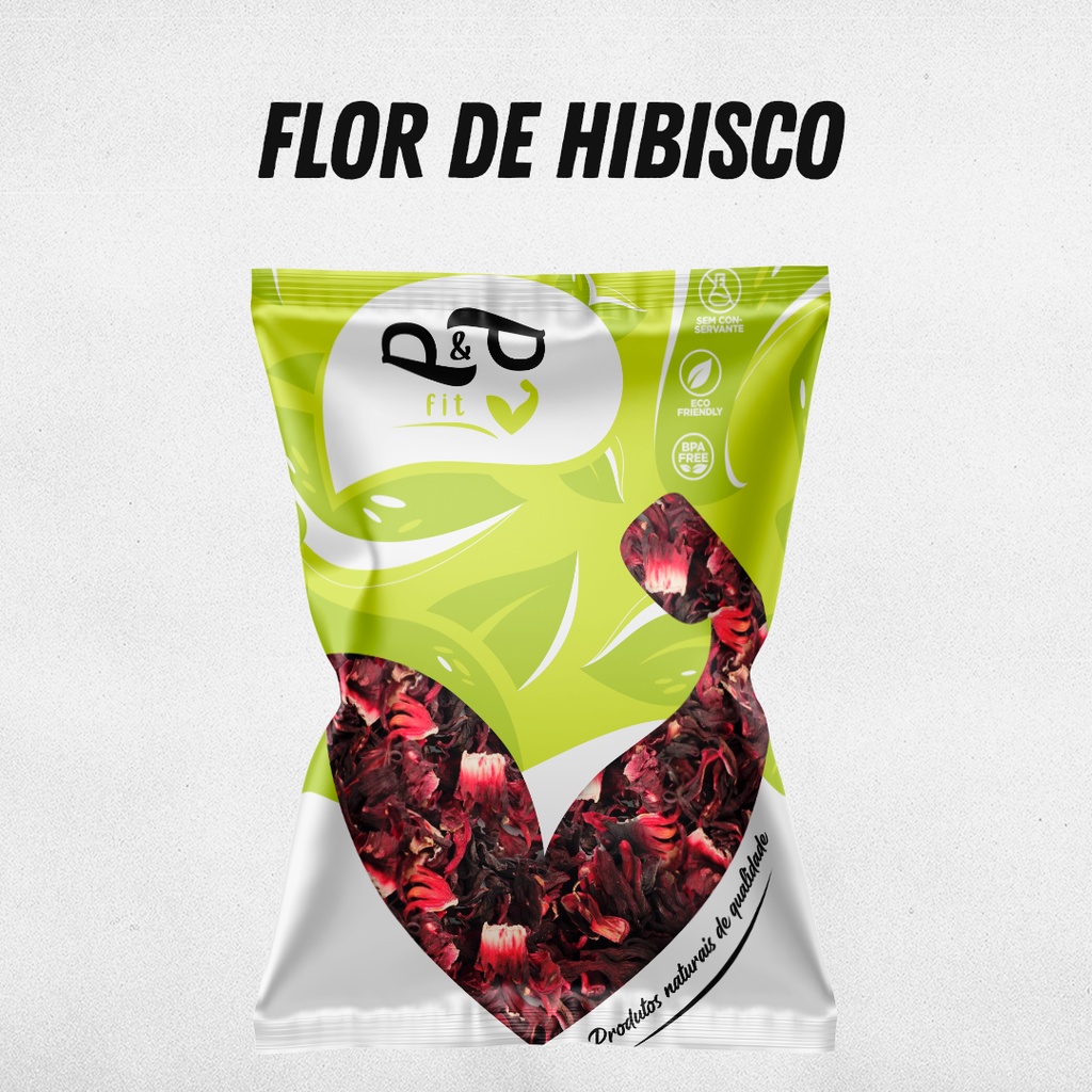 Hibisco Flor Para Chá 100g - 100% Natural em Oferta na Shopee