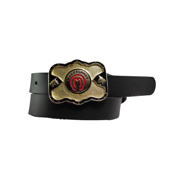 Cinto Infantil Country Couro Legítimo Ref. 58 Cac Couro Cowboy Rodeio